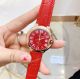 Copy Cartier Ballon Bleu Red Dial Rose Gold Watch Ladies 36mm (7)_th.jpg